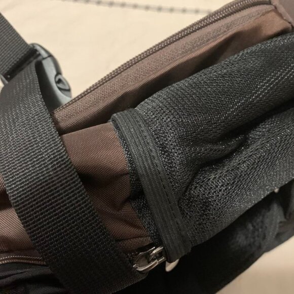 NWOT New Brandname: DAINTY Bookbag Backpack Diaper Bag Chocolate Brown - Picture 9 of 10